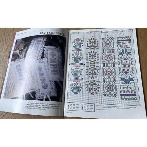 For The Love of Cross Stitch May 1994 Easter Bunny Spring Patterns 22 Projects - Picture 4 of 13